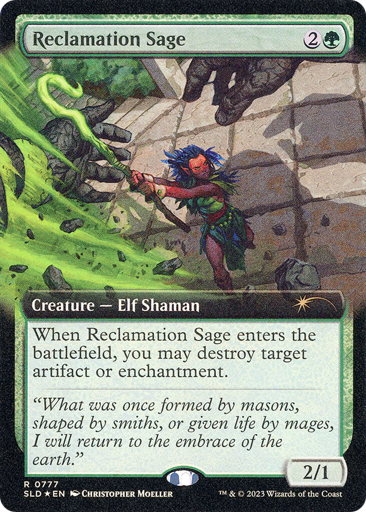 Reclamation Sage (Extended Art) [Secret Lair Drop Series] | Spectrum Games