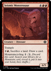 Seismic Monstrosaur [The Lost Caverns of Ixalan] | Spectrum Games