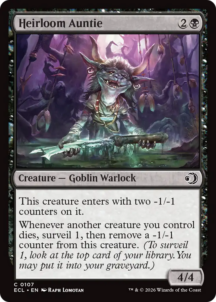 Heirloom Auntie [Lorwyn Eclipsed] | Spectrum Games