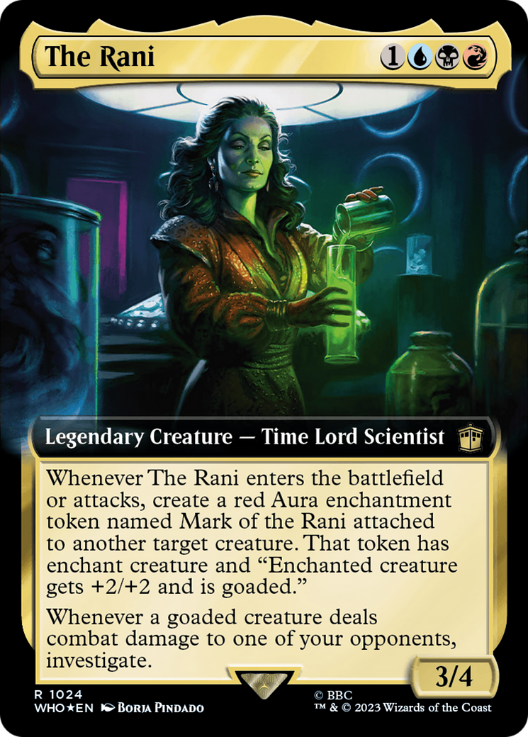 The Rani (Extended Art) (Surge Foil) [Doctor Who] | Spectrum Games