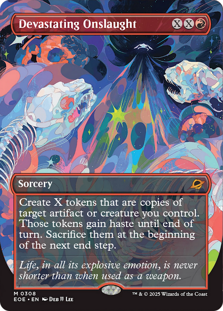 Devastating Onslaught (Borderless) [Edge of Eternities] | Spectrum Games