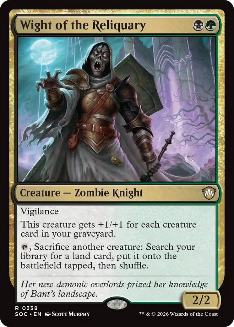 Wight of the Reliquary [Secrets of Strixhaven Commander] | Spectrum Games