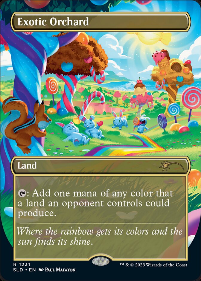 Exotic Orchard (Borderless) [Secret Lair Drop Series] | Spectrum Games