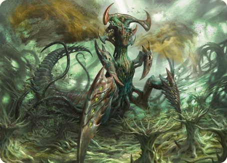 Zopandrel, Hunger Dominus Art Card [Phyrexia: All Will Be One Art Series] | Spectrum Games