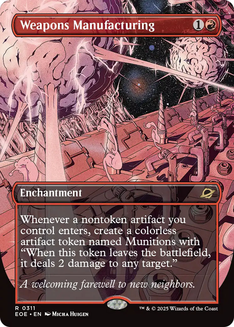 Weapons Manufacturing (Borderless) [Edge of Eternities] | Spectrum Games