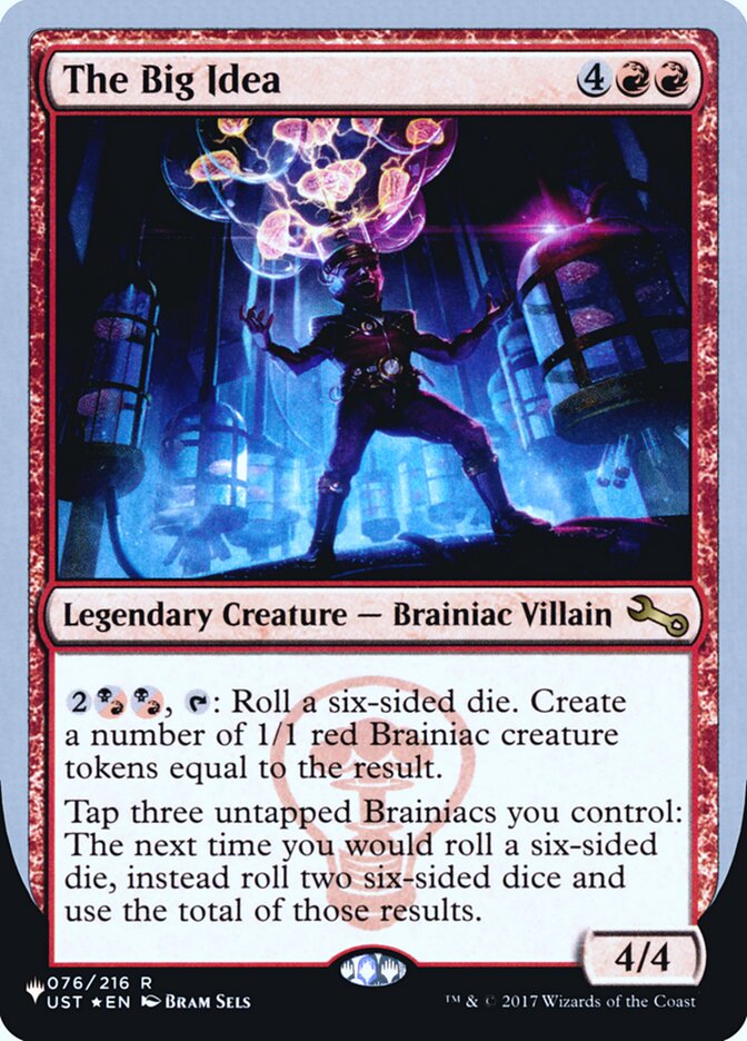The Big Idea (Unfinity Foil Edition) [The List] | Spectrum Games