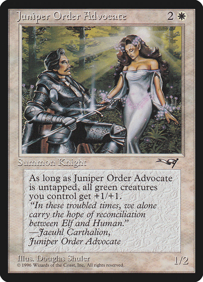 Juniper Order Advocate [Alliances] | Spectrum Games