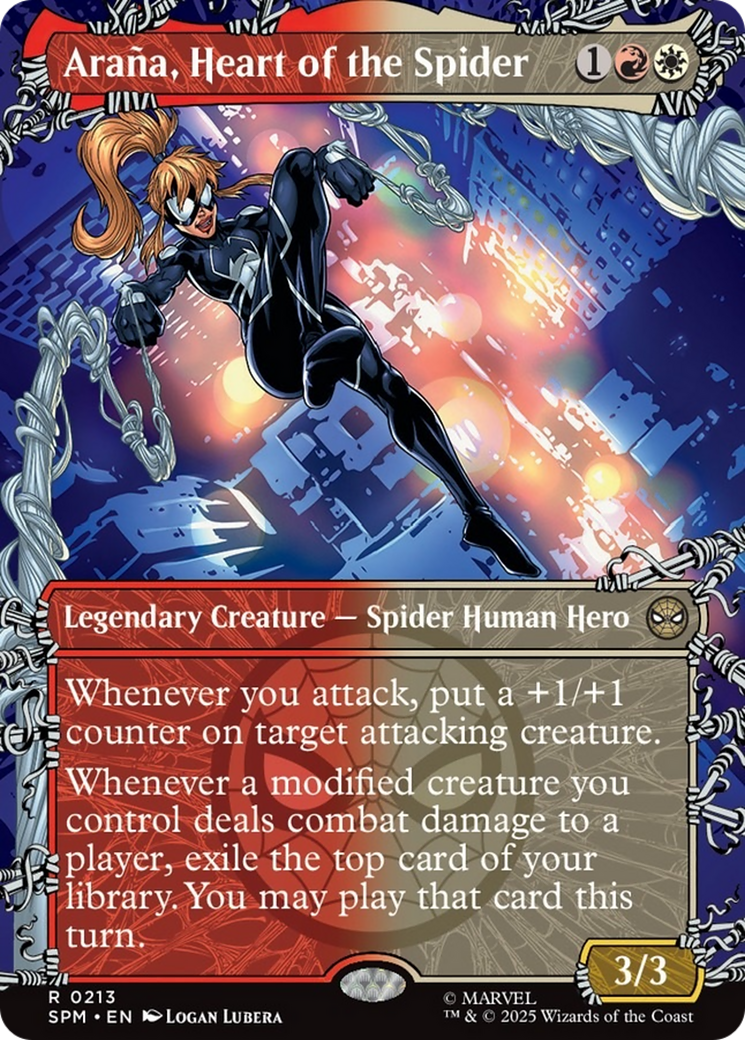 Arana, Heart of the Spider (Borderless) [Marvel's Spider-Man] | Spectrum Games