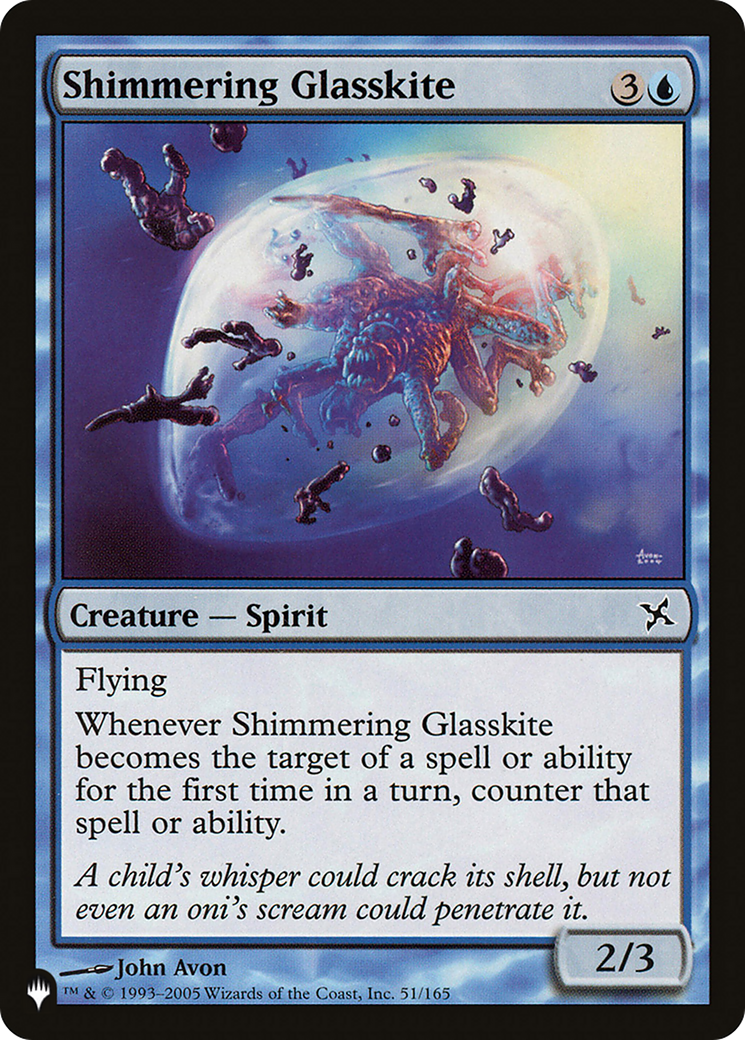 Shimmering Glasskite [The List Reprints] | Spectrum Games