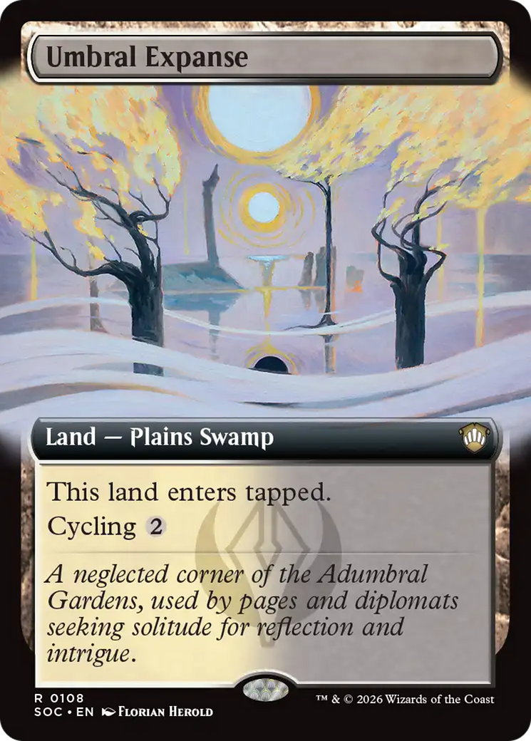 Umbral Expanse (Extended Art) [Secrets of Strixhaven Commander] | Spectrum Games