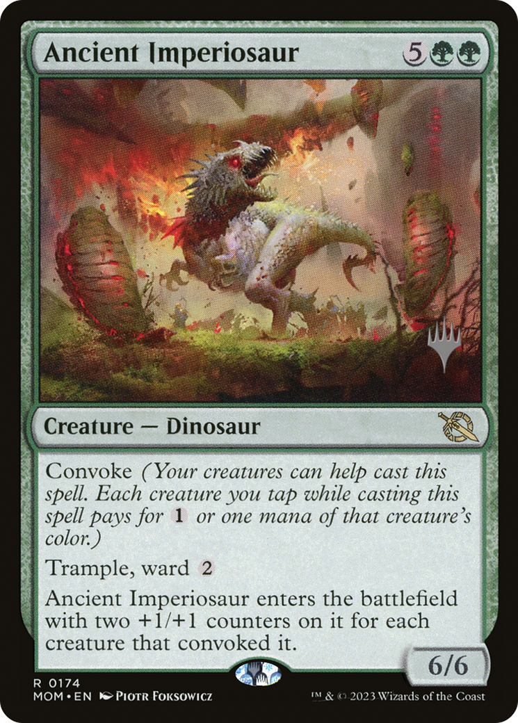 Ancient Imperiosaur (Promo Pack) [March of the Machine Promos] | Spectrum Games