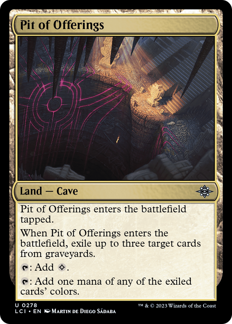 Pit of Offerings [The Lost Caverns of Ixalan] | Spectrum Games