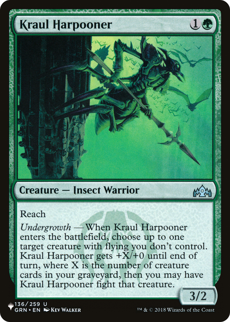 Kraul Harpooner [The List Reprints] | Spectrum Games