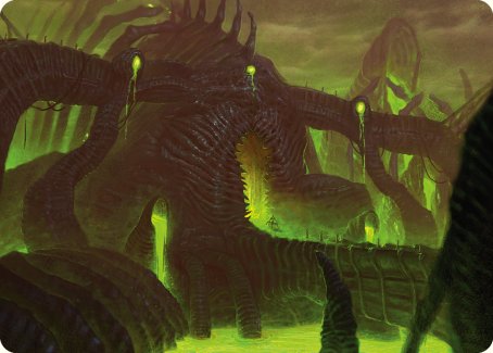 The Dross Pits Art Card [Phyrexia: All Will Be One Art Series] | Spectrum Games