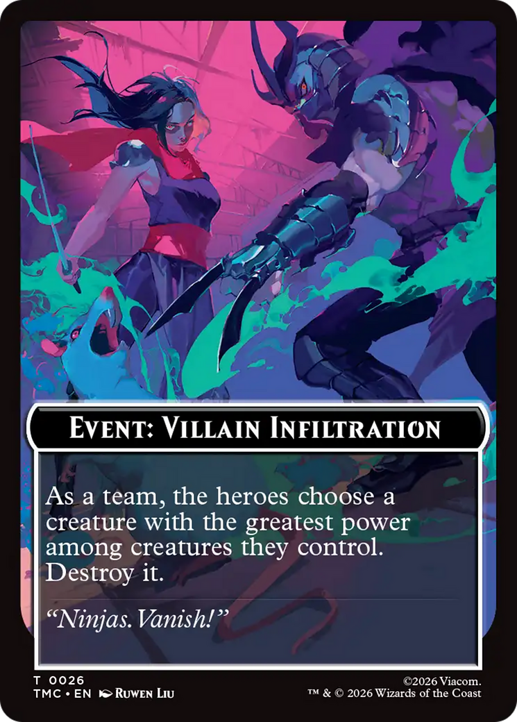 Event: Villain Infiltration [Teenage Mutant Ninja Turtles Commander Tokens] | Spectrum Games
