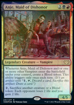 Anje, Maid of Dishonor [Innistrad: Crimson Vow Prerelease Promos] | Spectrum Games