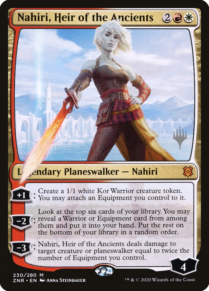 Nahiri, Heir of the Ancients (Promo Pack) [Zendikar Rising Promos] | Spectrum Games