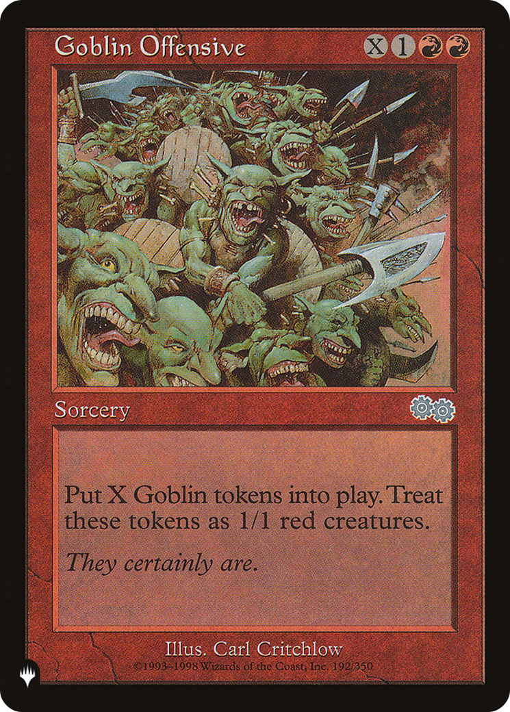 Goblin Offensive [The List Reprints] | Spectrum Games