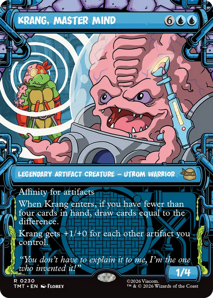 Krang, Master Mind (Showcase) [Teenage Mutant Ninja Turtles] | Spectrum Games