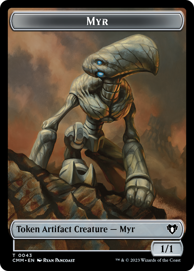 Myr Token [Commander Masters Tokens] | Spectrum Games