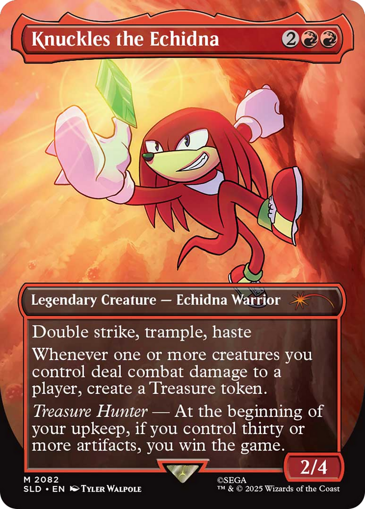 Knuckles the Echidna [Secret Lair Drop Series] | Spectrum Games