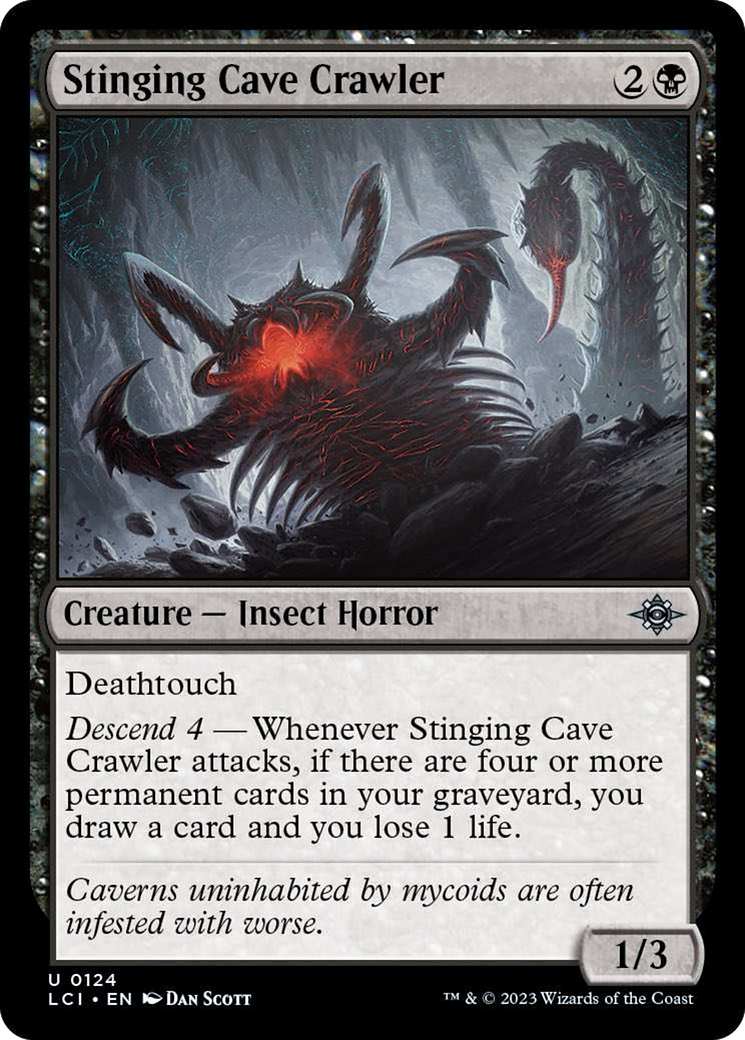 Stinging Cave Crawler [The Lost Caverns of Ixalan] | Spectrum Games