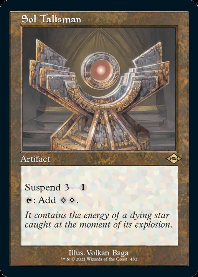 Sol Talisman (Retro) [Modern Horizons 2] | Spectrum Games
