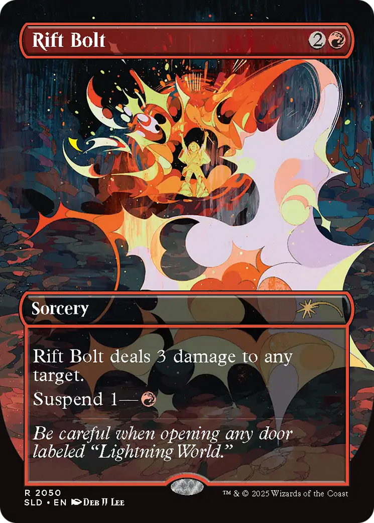 Rift Bolt (2050) (Rainbow Foil) [Secret Lair Drop Series] | Spectrum Games