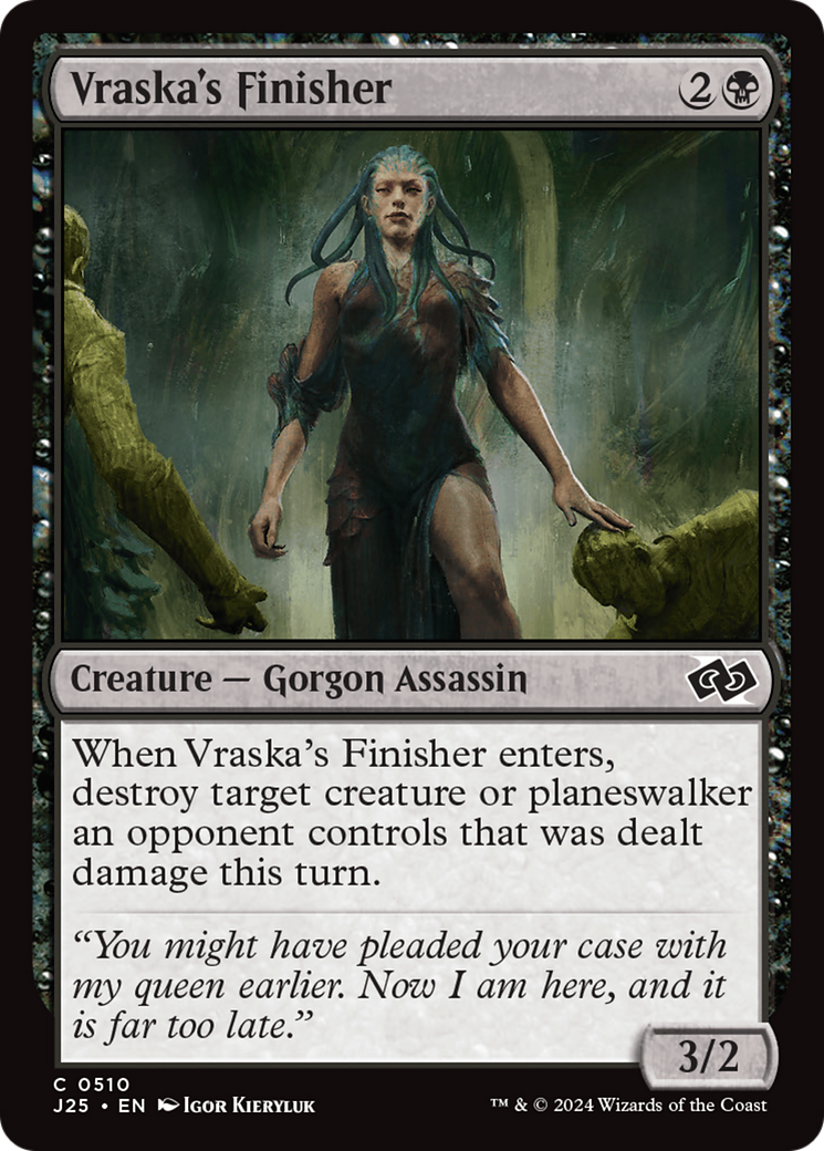 Vraska's Finisher [Foundations Jumpstart] | Spectrum Games