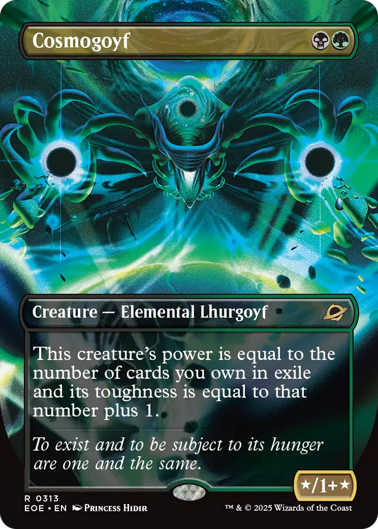 Cosmogoyf (Borderless) [Edge of Eternities] | Spectrum Games