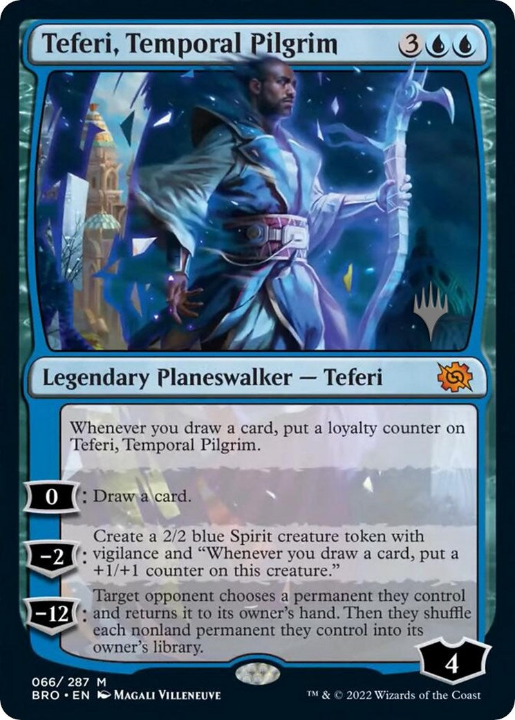 Teferi, Temporal Pilgrim (Promo Pack) [The Brothers' War Promos] | Spectrum Games