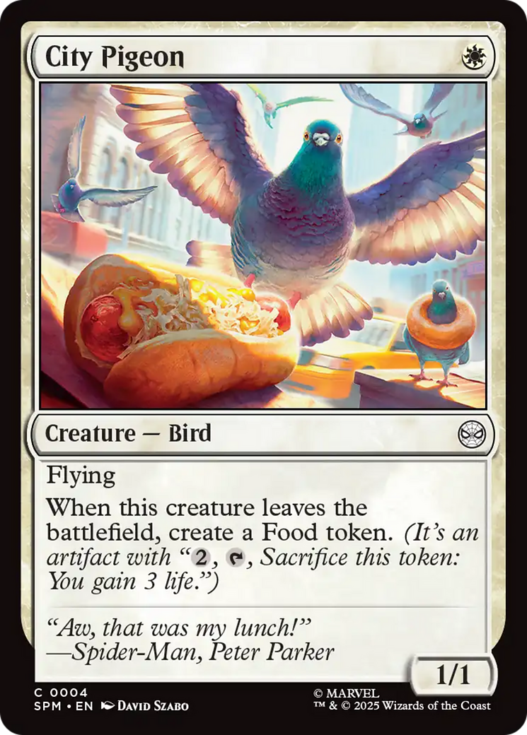 City Pigeon [Marvel's Spider-Man] | Spectrum Games
