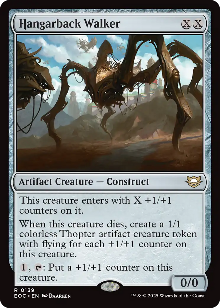 Hangarback Walker [Edge of Eternities Commander] | Spectrum Games