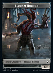 Horror // Eldrazi Horror Double-Sided Token [Commander Legends: Battle for Baldur's Gate Tokens] | Spectrum Games