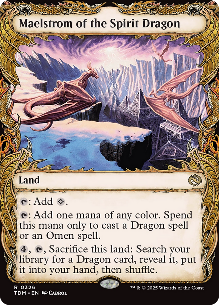 Maelstrom of the Spirit Dragon (Showcase) [Tarkir: Dragonstorm] | Spectrum Games