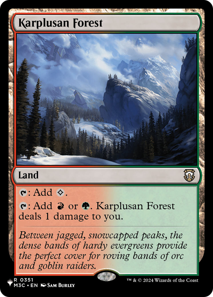 Karplusan Forest (M3C) [The List] | Spectrum Games