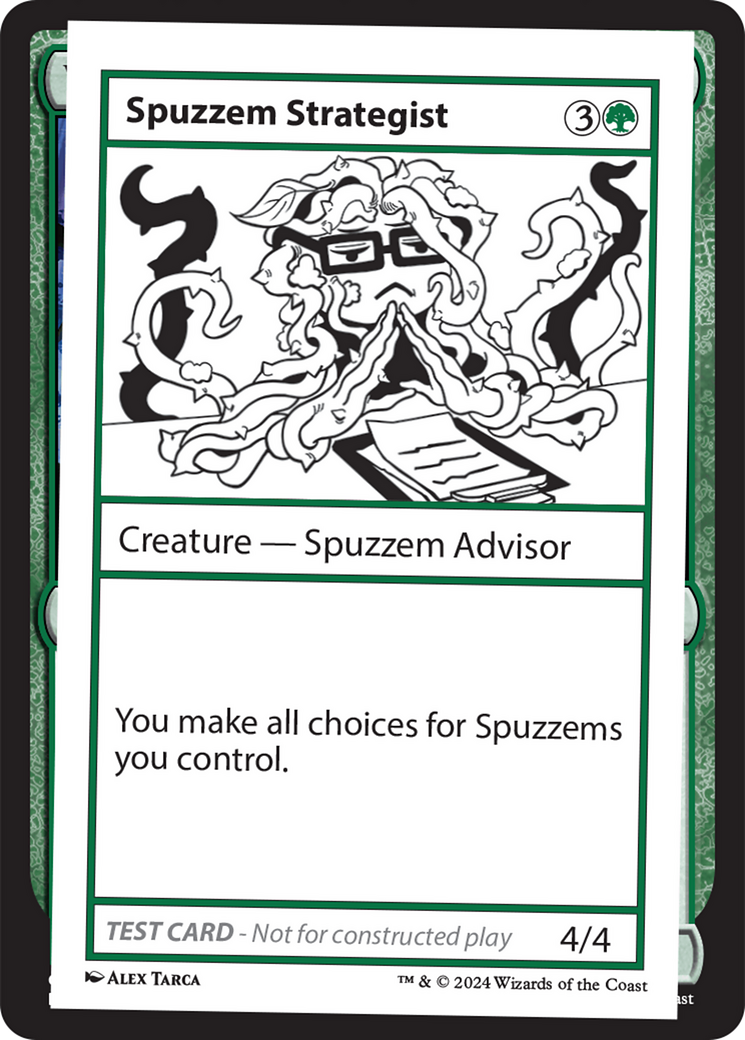 Spuzzem Strategist [Mystery Booster 2 Playtest Cards] | Spectrum Games