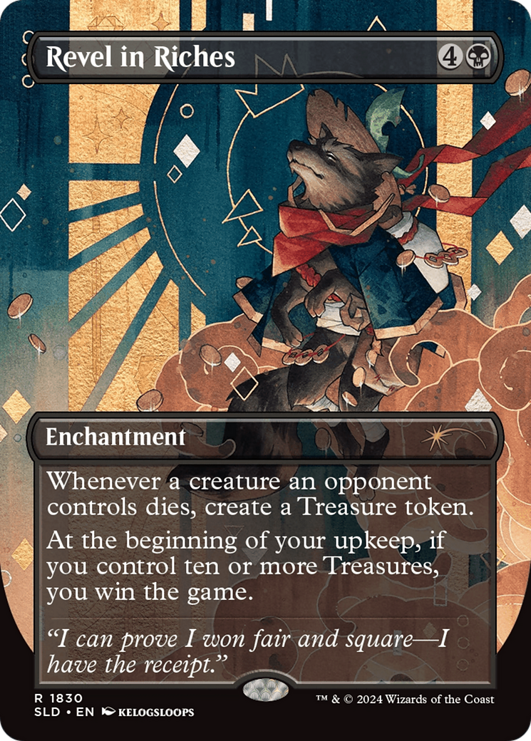 Revel in Riches (Rainbow Foil) [Secret Lair Drop Series] | Spectrum Games