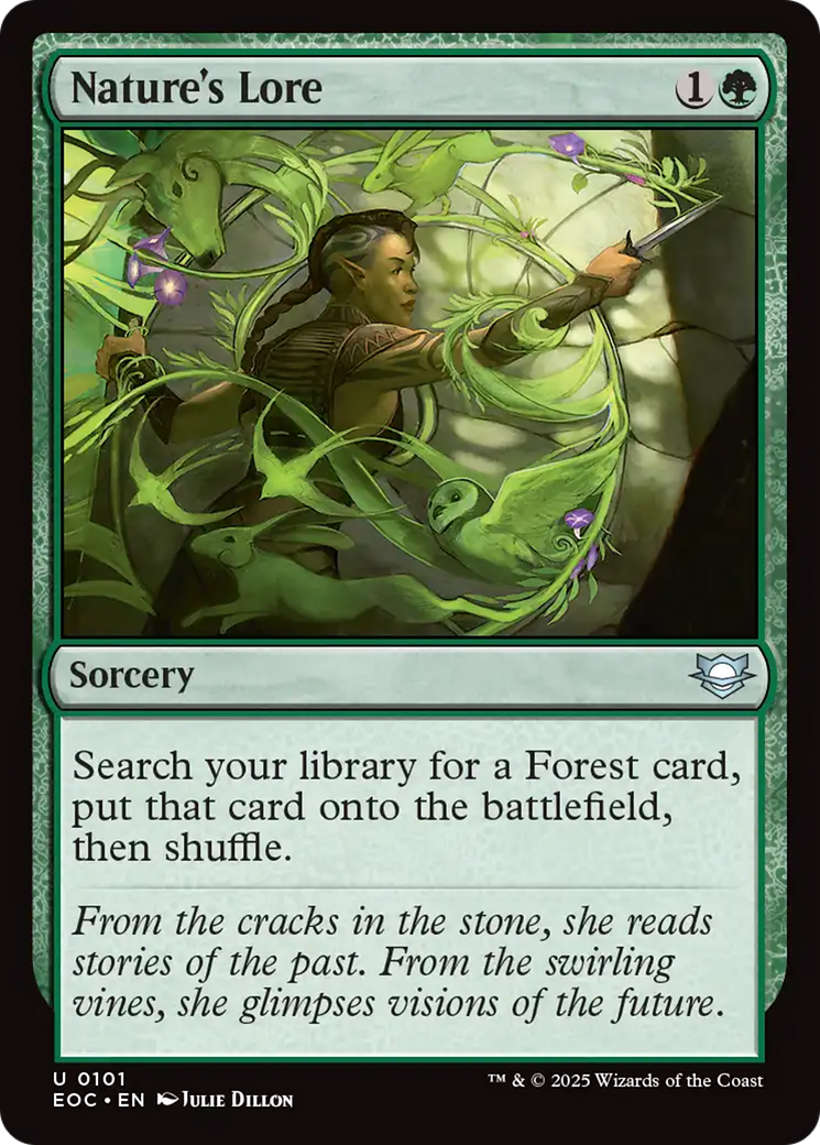 Nature's Lore [Edge of Eternities Commander] | Spectrum Games