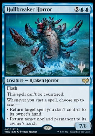 Hullbreaker Horror (Promo Pack) [Innistrad: Crimson Vow Promos] | Spectrum Games