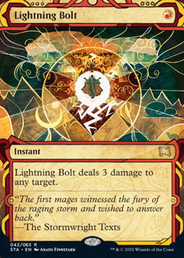 Lightning Bolt (Foil Etched) [Strixhaven: Mystical Archive] | Spectrum Games