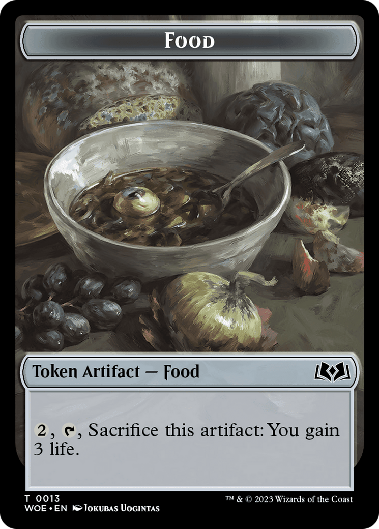 Food (0013) Token [Wilds of Eldraine Tokens] | Spectrum Games