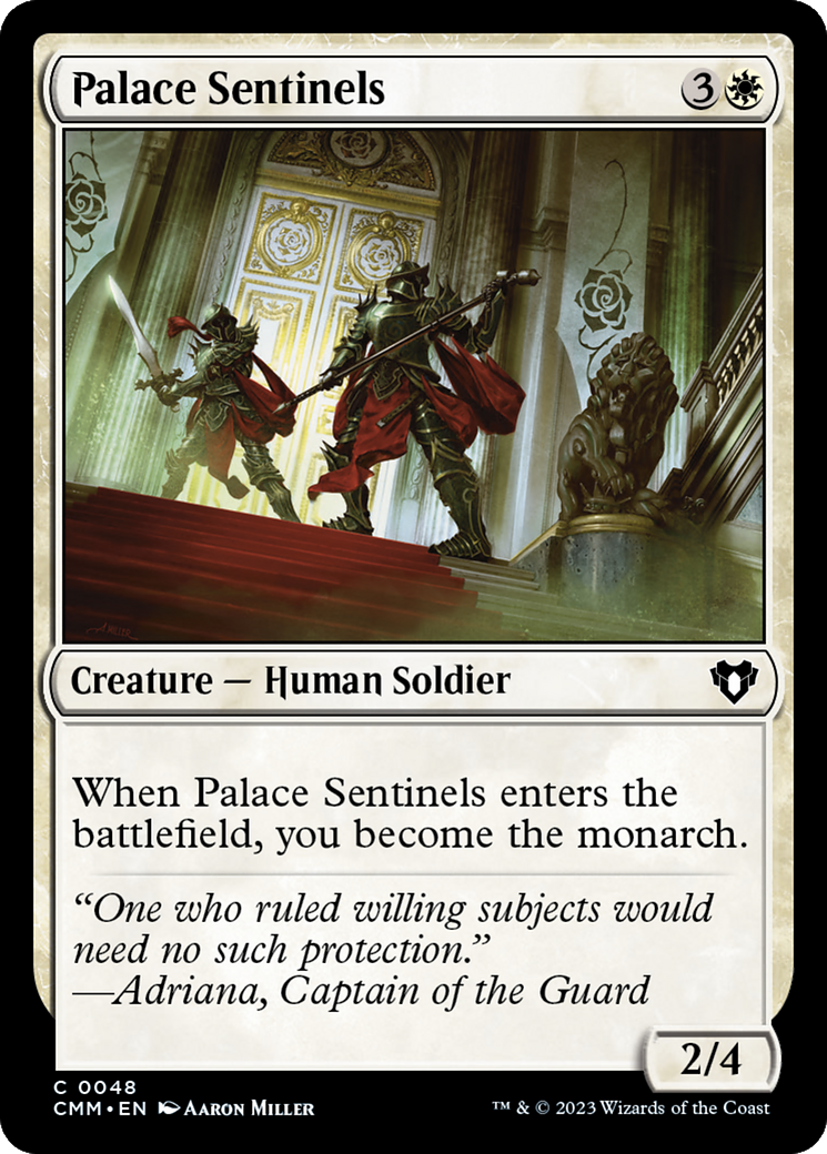 Palace Sentinels [Commander Masters] | Spectrum Games