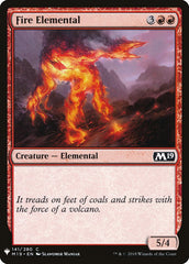 Fire Elemental [Mystery Booster] | Spectrum Games