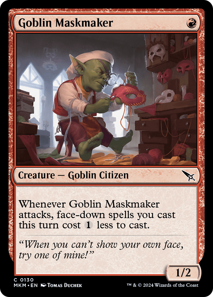 Goblin Maskmaker [Murders at Karlov Manor] | Spectrum Games
