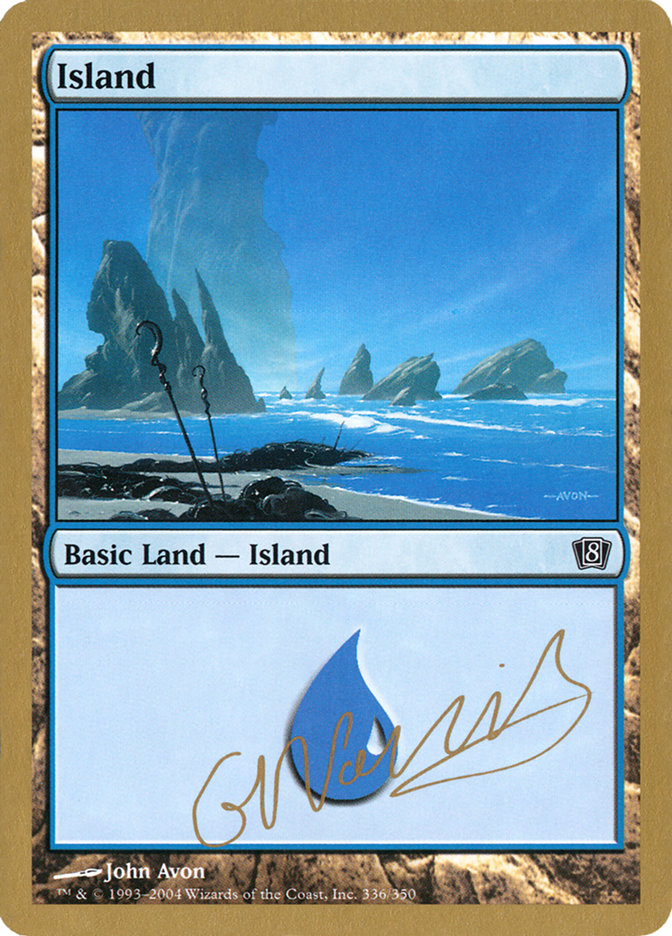 Island (gn336) (Gabriel Nassif) [World Championship Decks 2004] | Spectrum Games