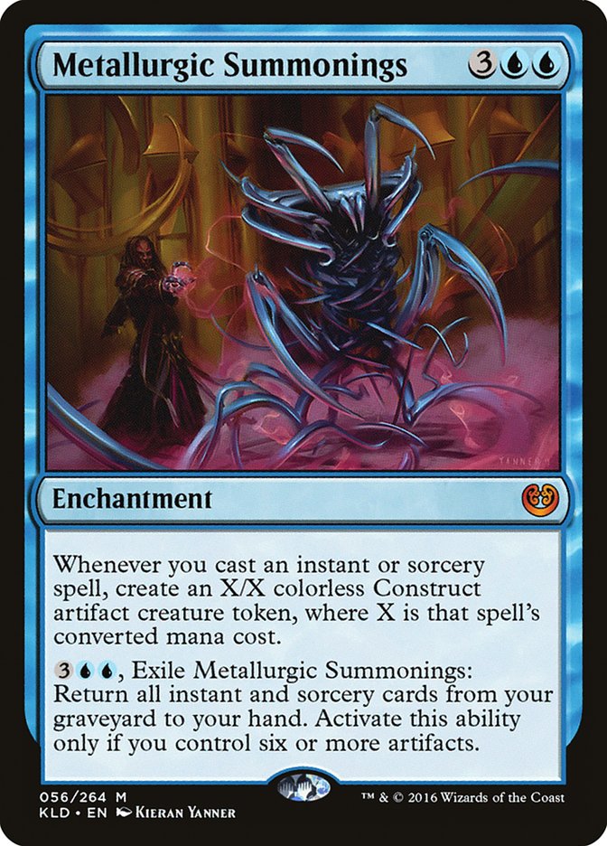 Metallurgic Summonings [Kaladesh] | Spectrum Games