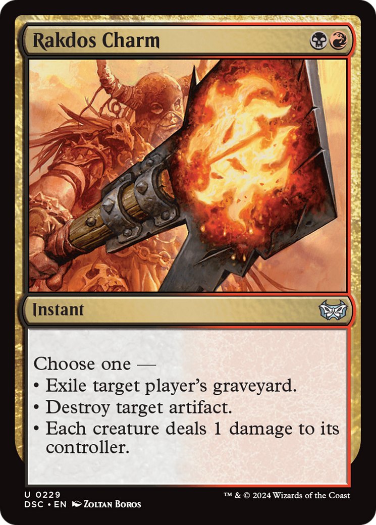 Rakdos Charm [Duskmourn: House of Horror Commander] | Spectrum Games