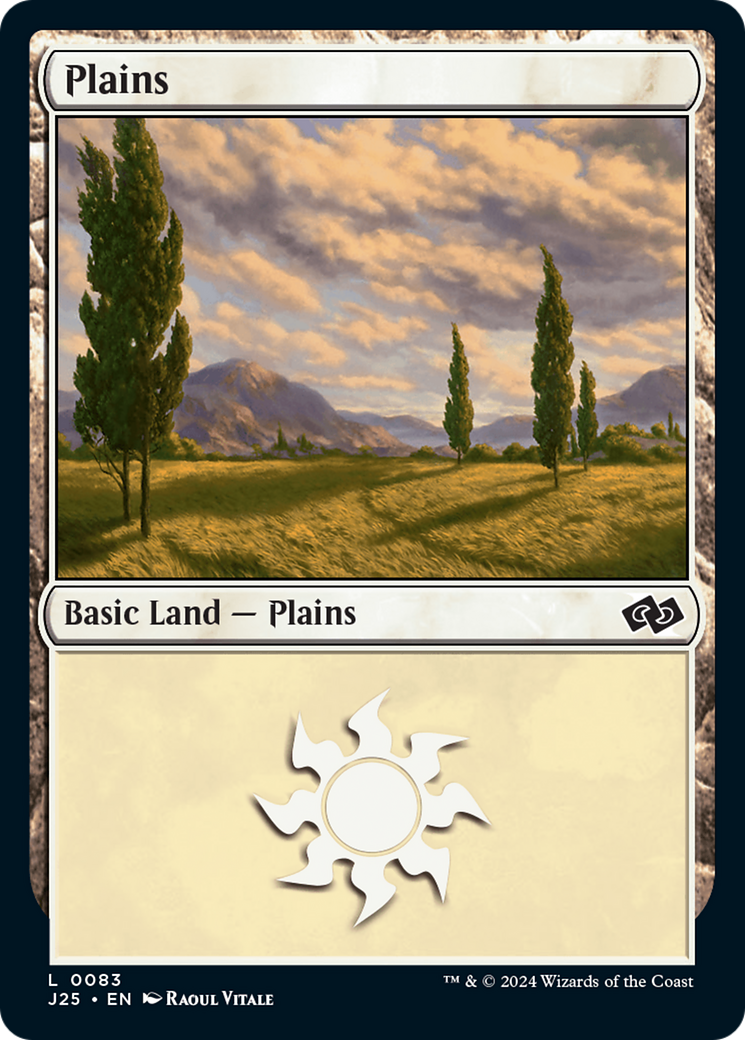 Plains (83) [Foundations Jumpstart] | Spectrum Games