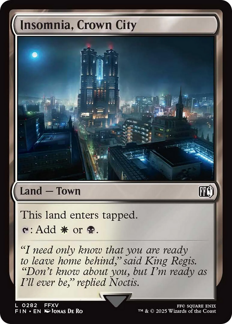 Insomnia, Crown City [FINAL FANTASY] | Spectrum Games